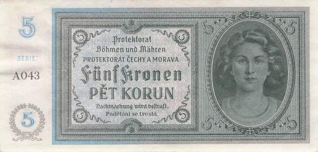 5 Kronen 1940 ro.559a A